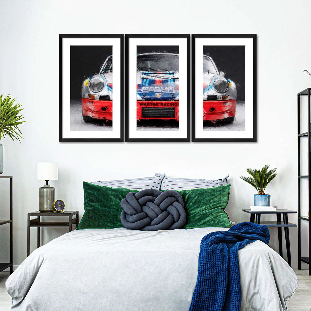 911 Porsche Martini Vintage Race Car I Wall Art