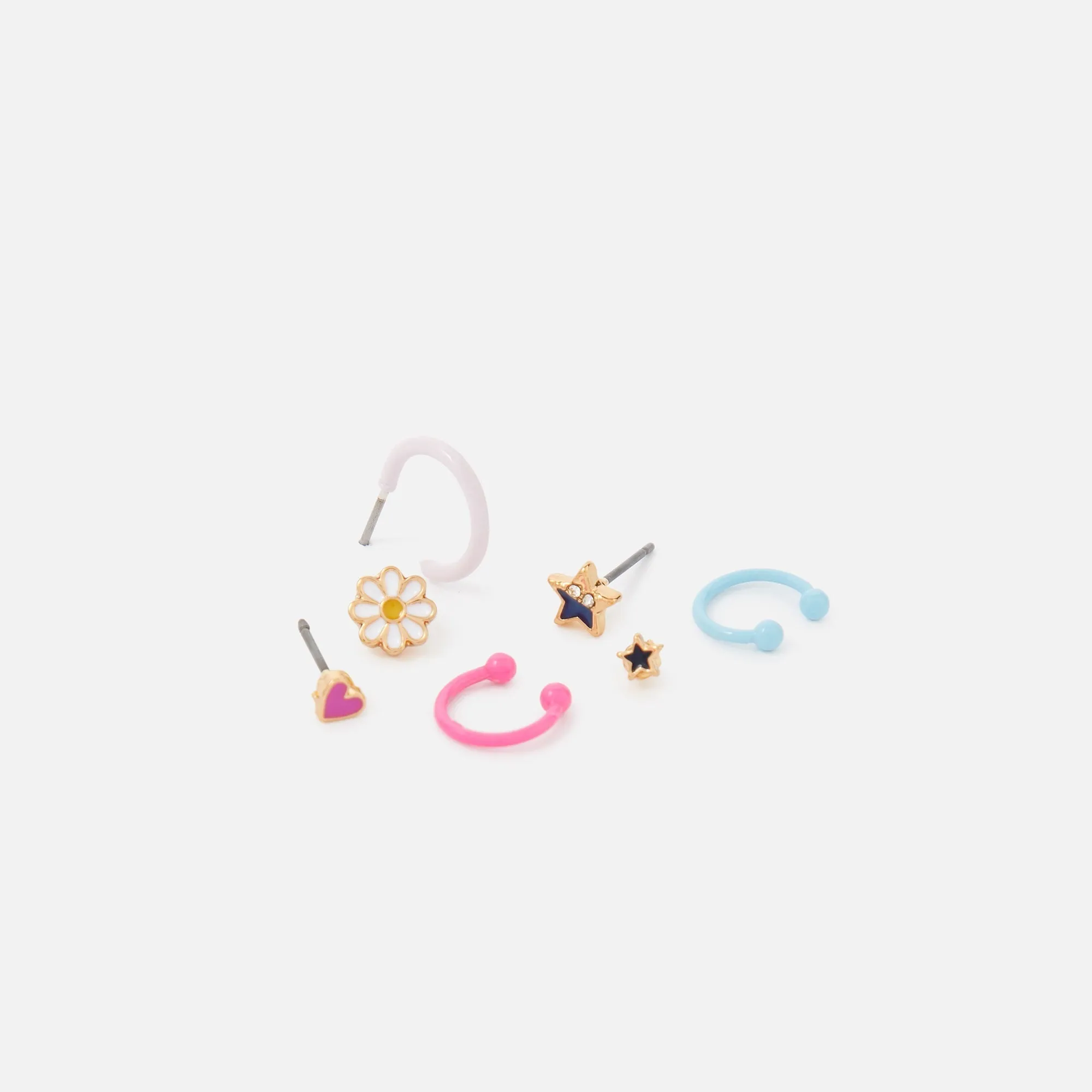 Accessorize London Colour Pop Ear Cuff Pack