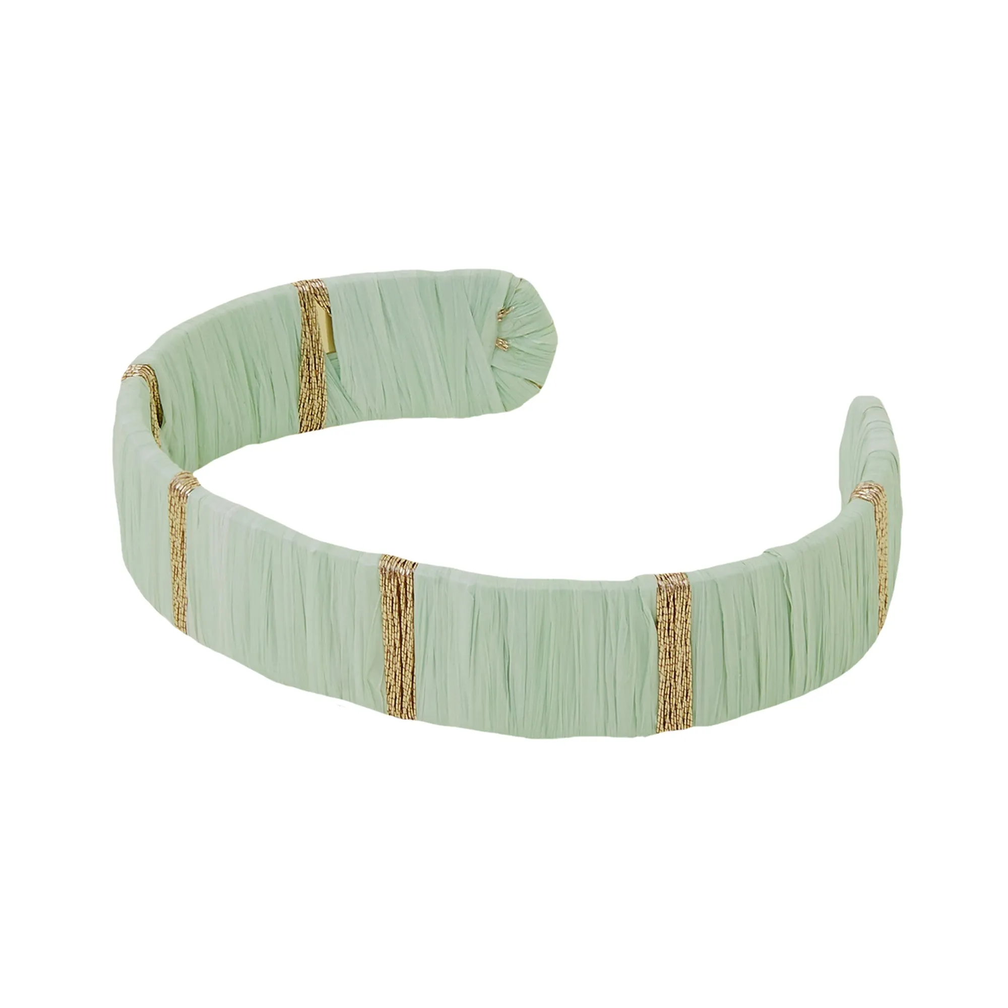 Accessorize London  Women's Mint Wrapped Bangle