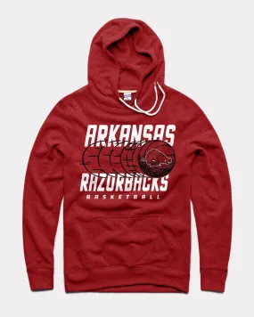 Arkansas Trailing Basketball Cardinal Hoodie