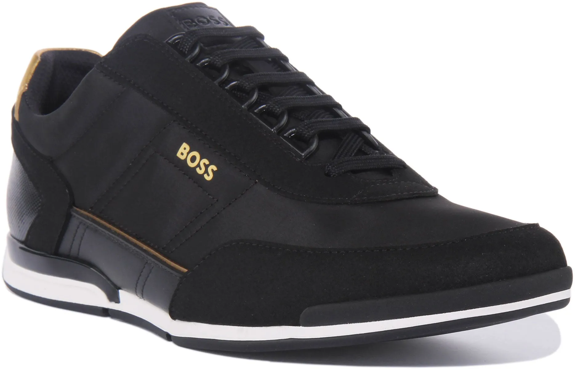 Boss Saturn Low In Black Gold For Men