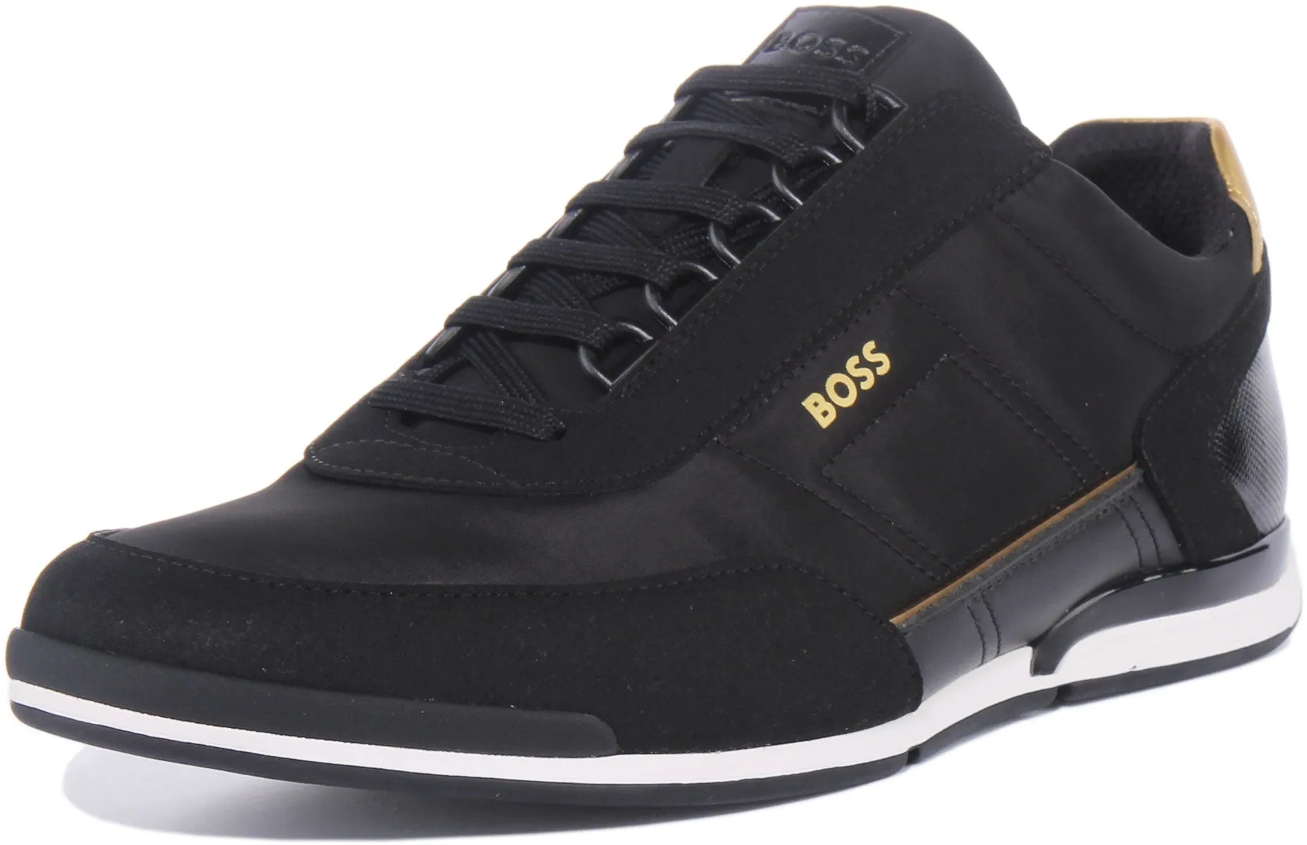 Boss Saturn Low In Black Gold For Men