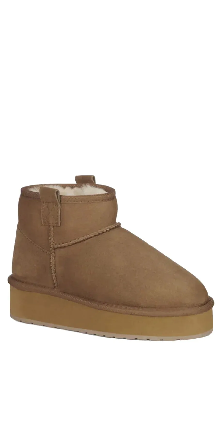 Emu Foy Flatform Micro | Black   Chestnut
