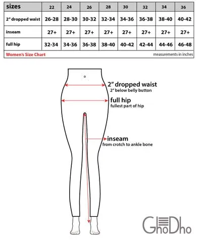 GhoDho- Elara Breeches (Dark Coral)