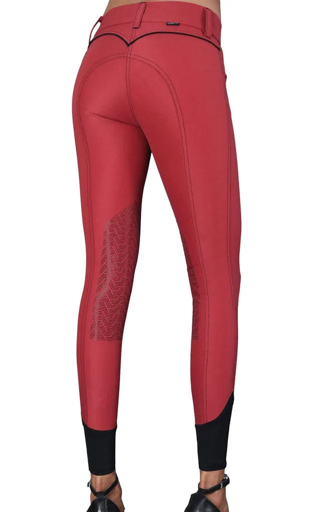 GhoDho- Elara Breeches (Dark Coral)