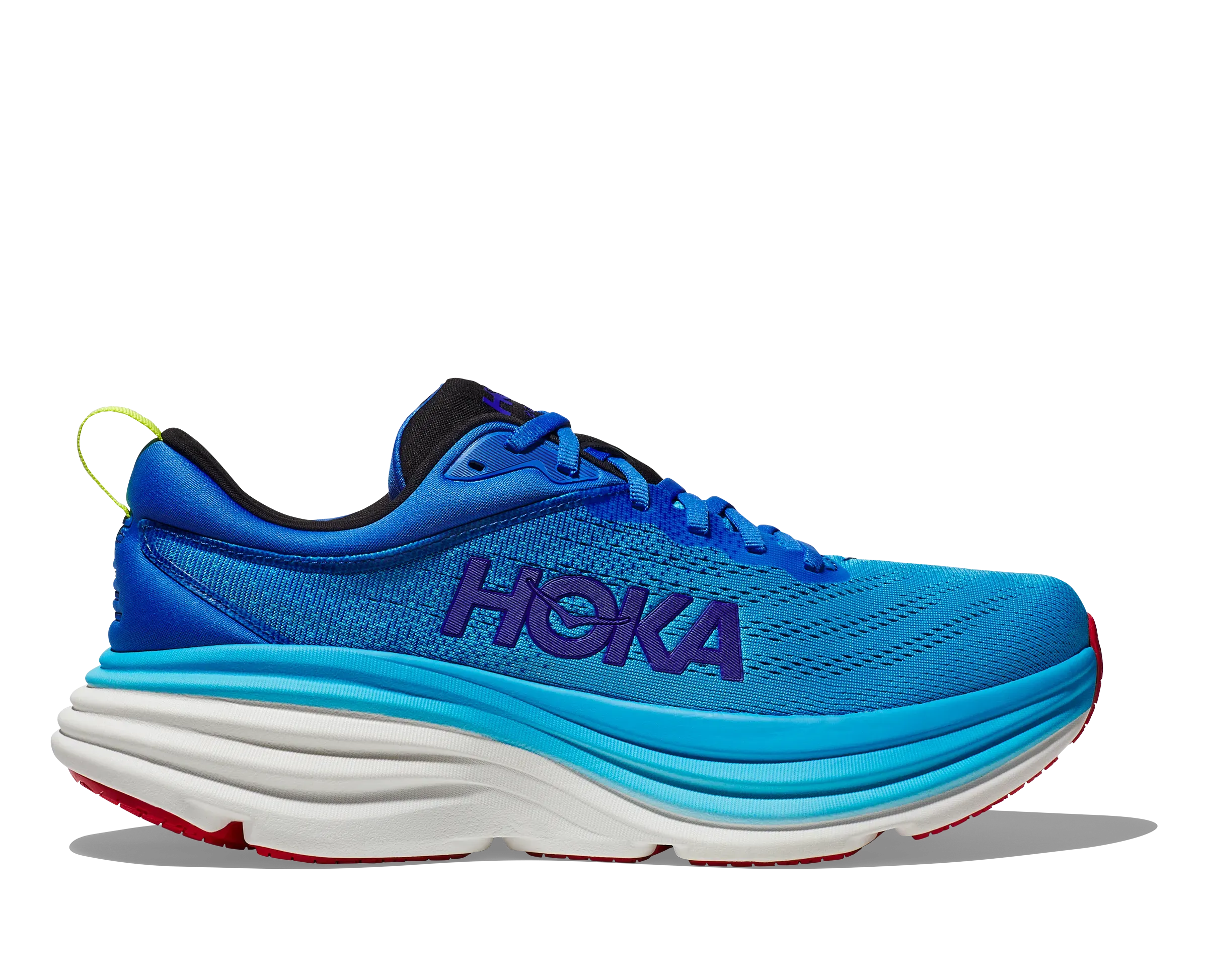 Hoka Mens Bondi 8 High-Performance Running Shoes