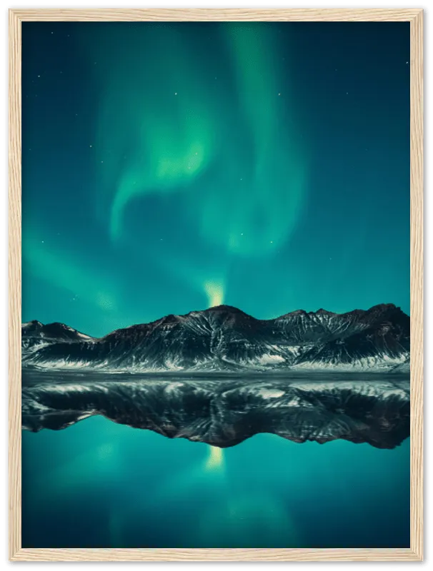 Iceland Aurora Lights - Print