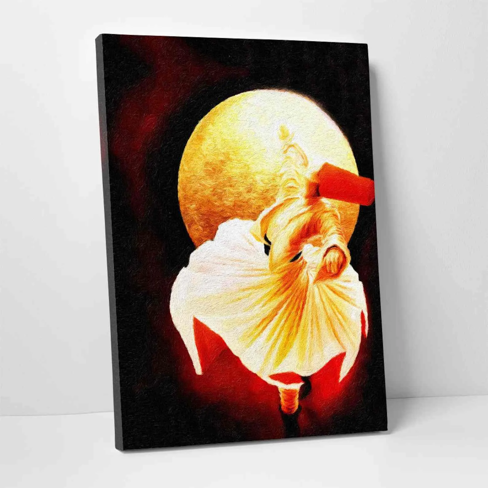 Islamic Decor Whirling Dervish - Wall Art Canvas Printing