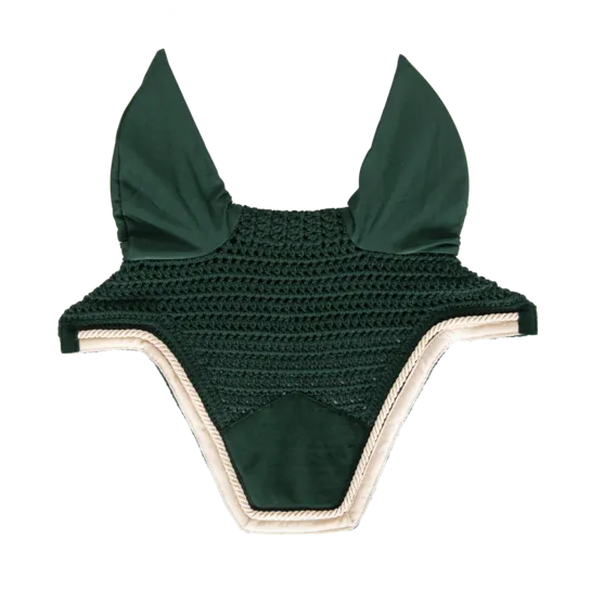 Kentucky Horsewear Wellington Ear Bonnet - Velvet Contrast