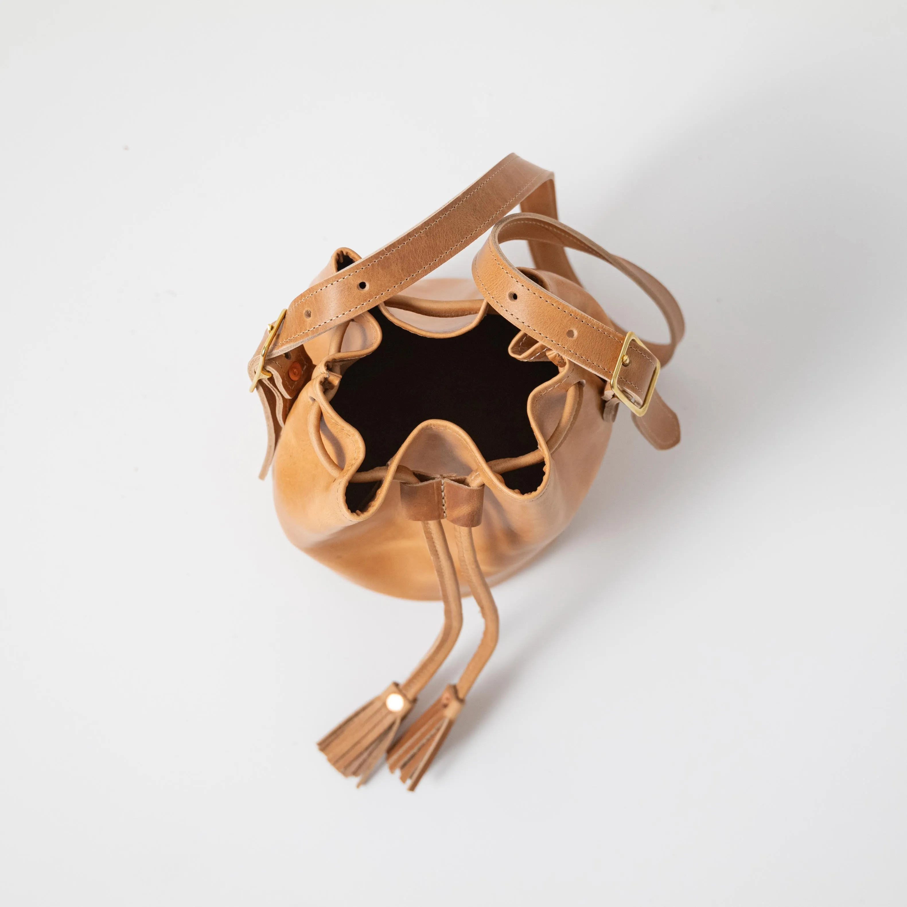 Natural Derby Bucket Bag