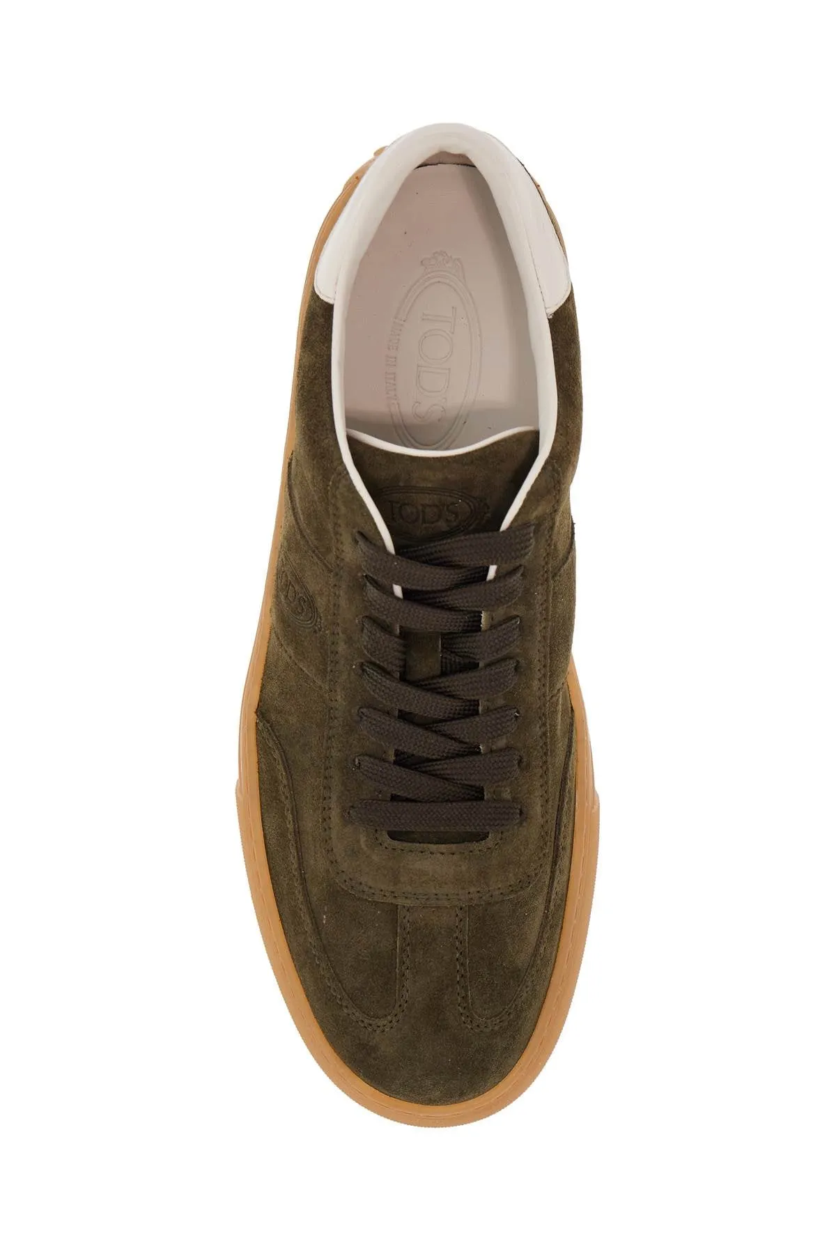 Suede Lace-Up Casual Shoes