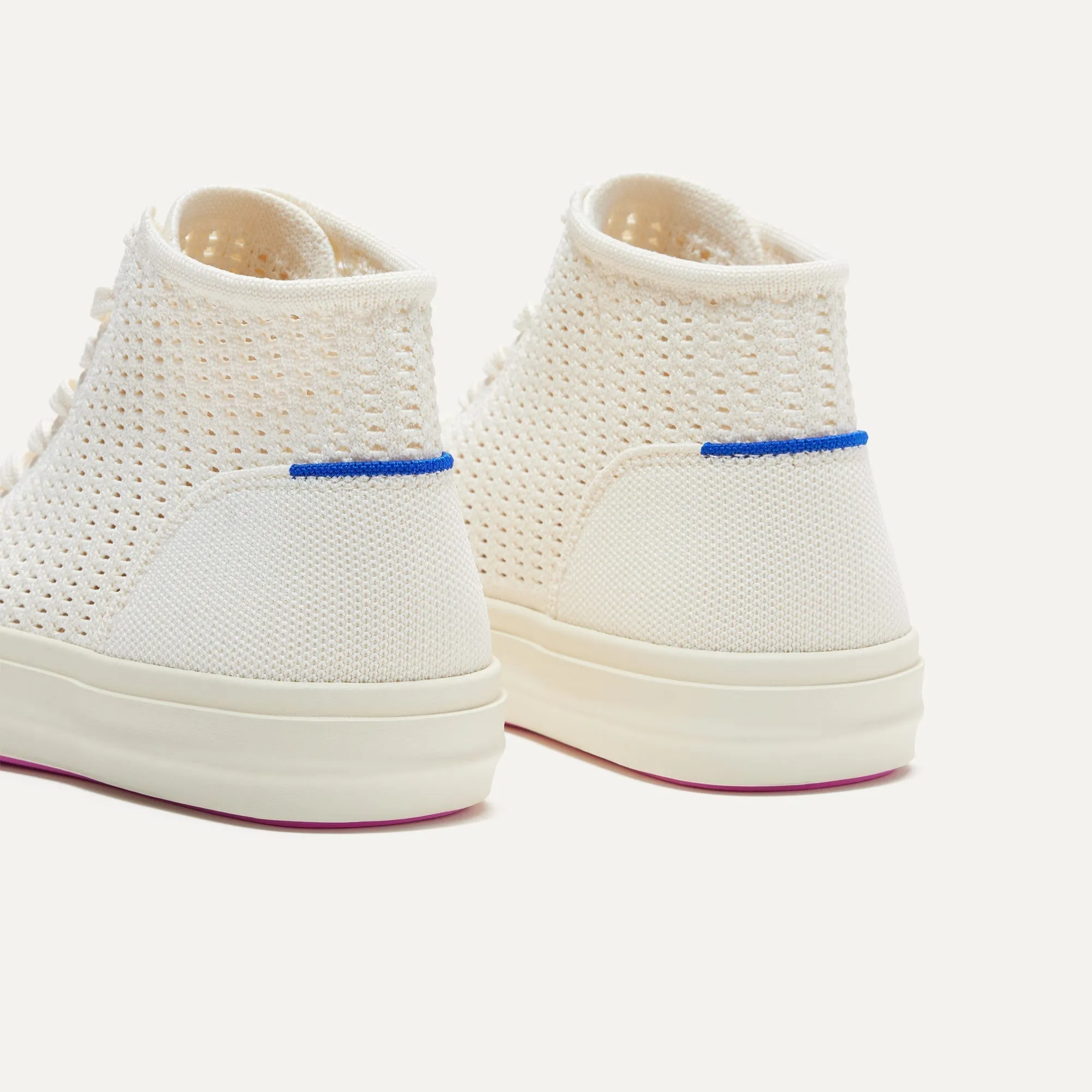 The Women's High Top Sneaker - Courtside White