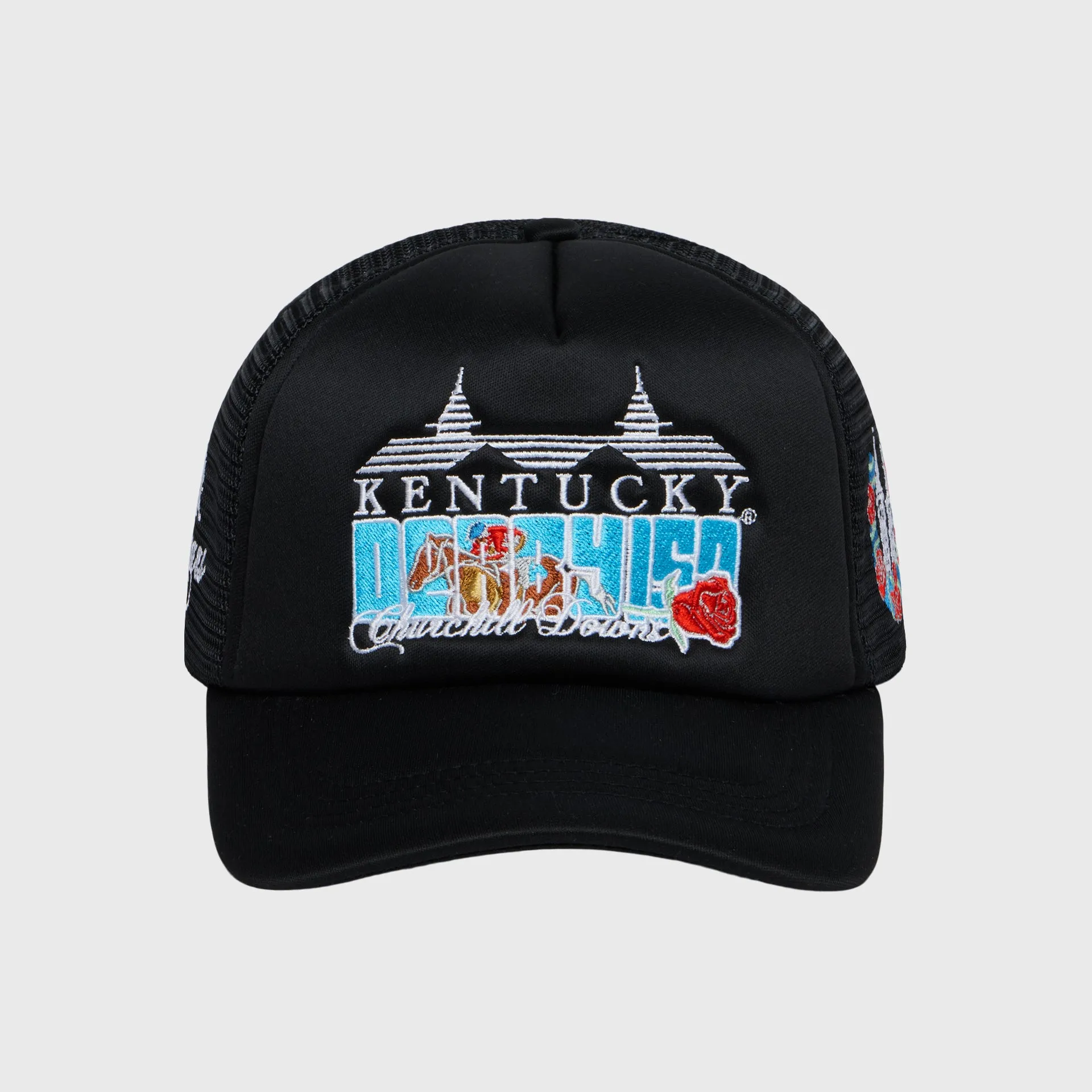 Twin Spires Snapback Black