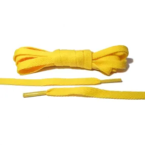 Yellow Flat Laces - Thin